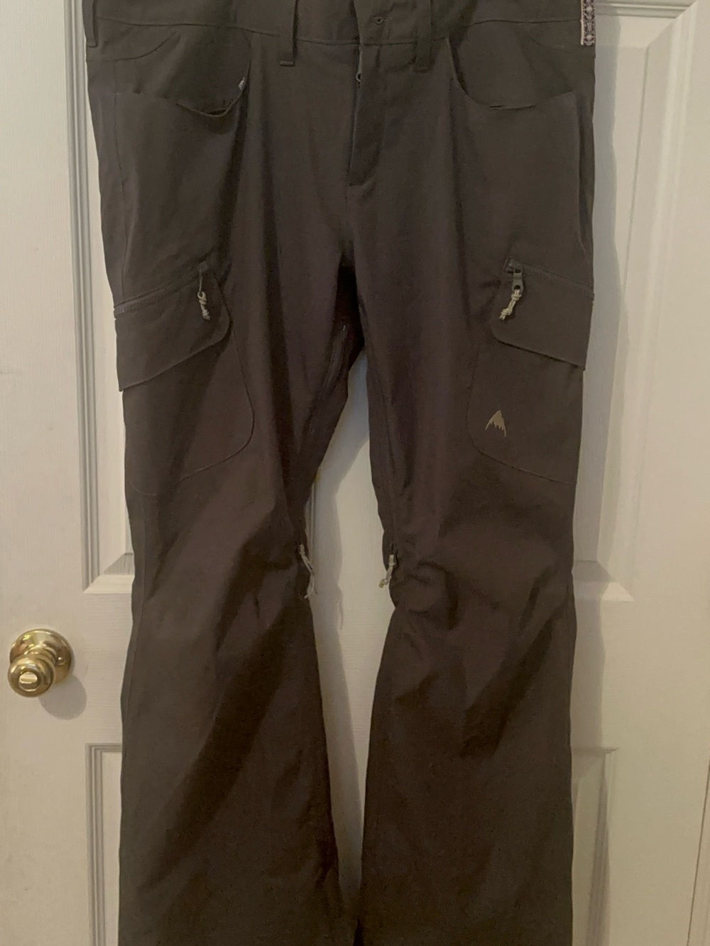 Burton Brown Snow Pants with Patch Logo